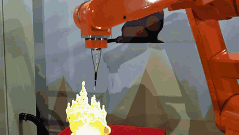 高精度的运动轨迹让机械臂愈发生动(光明图片)