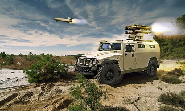 俄罗斯“短号”EM反坦克导弹 一次可以打掉两辆坦克