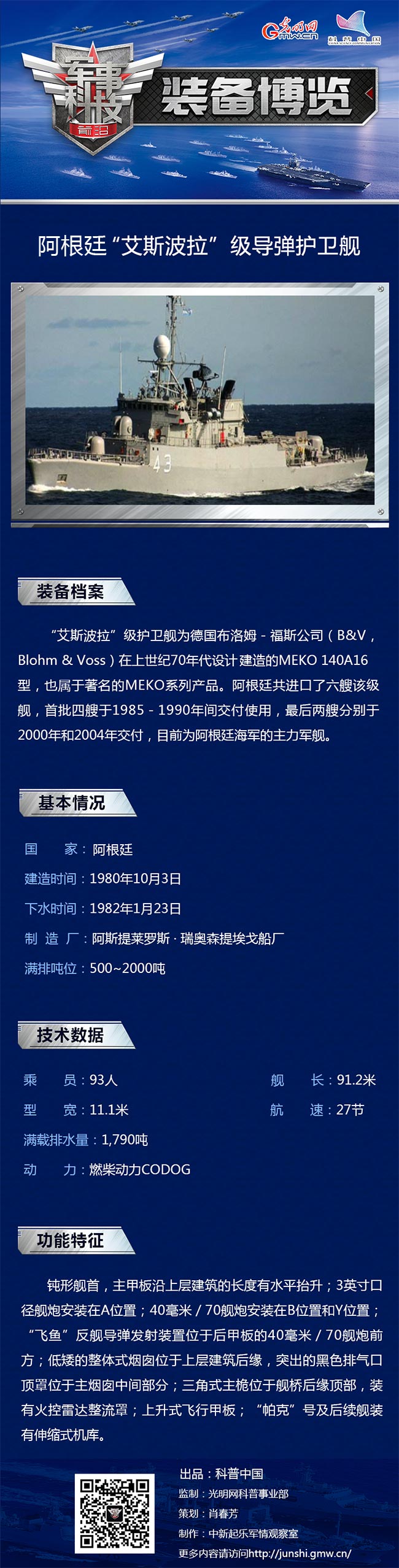 模块化水面作战平台:“艾斯波拉”级护卫舰 模块化水面作战平台:“艾斯波拉”级护卫舰
